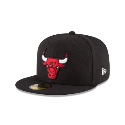 Chicago Bulls Gorra | New Era NBA Team Color 59fifty Fitted Cap Mexico - Negros